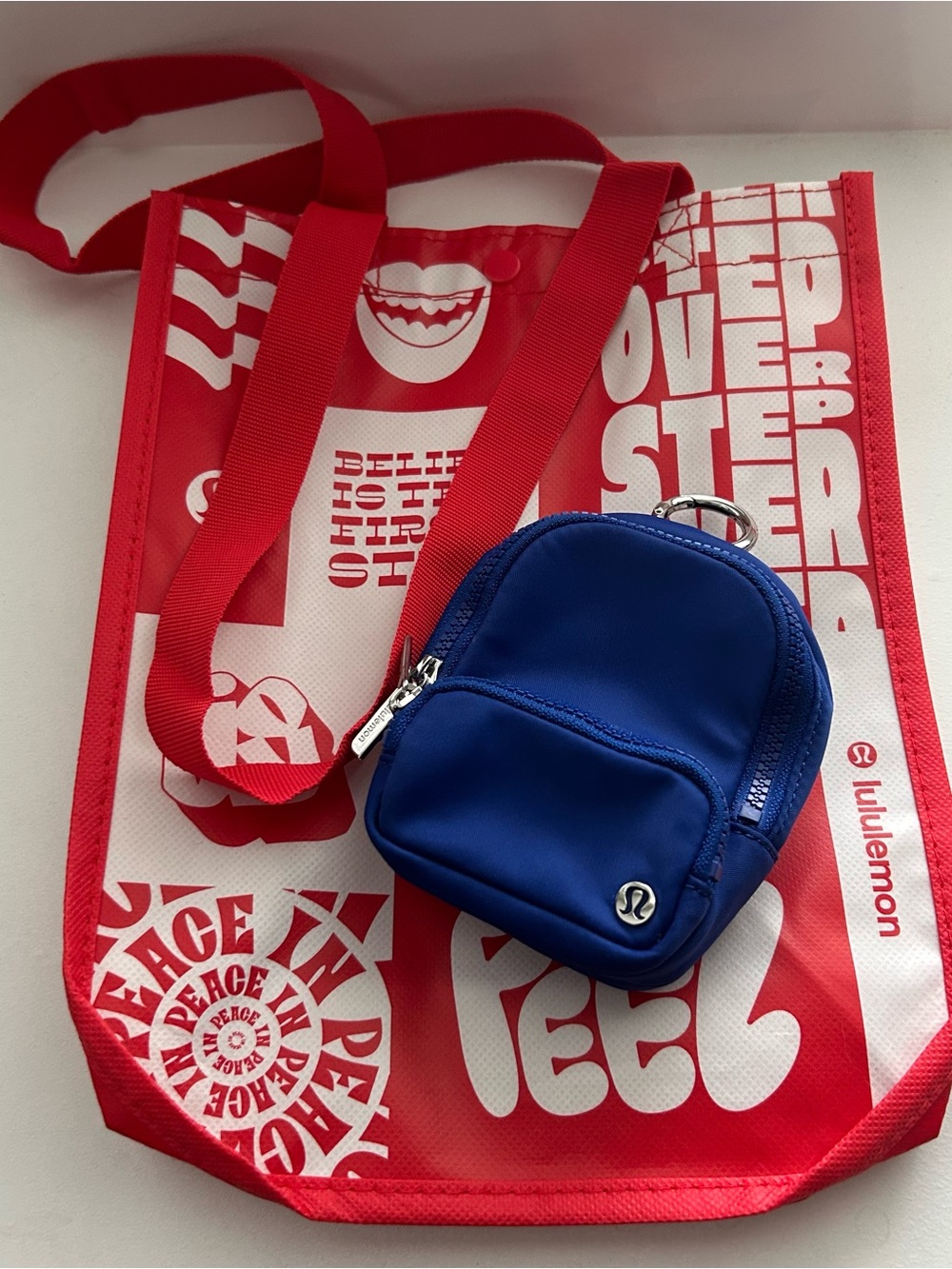 Lululemon Everywhere Backpack Nano + Reusable Bag